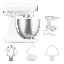 Load image into Gallery viewer, KitchenAid Stand Mixer 3.5QT + Food Grinder Special Set | 10 Speeds | All-Metal Body | Durable Design
