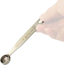 Load image into Gallery viewer, KAI Measuring Spoons SELECT100 DH3006 | Precision Measuring × Functional Design | 18-8 Stainless Steel | 5-Piece Set | Made in Japan

