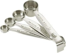 Load image into Gallery viewer, KAI Measuring Spoons SELECT100 DH3006 | Precision Measuring × Functional Design | 18-8 Stainless Steel | 5-Piece Set | Made in Japan
