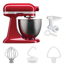 Load image into Gallery viewer, KitchenAid Stand Mixer 3.5QT + Food Grinder Special Set | 10 Speeds | All-Metal Body | Durable Design
